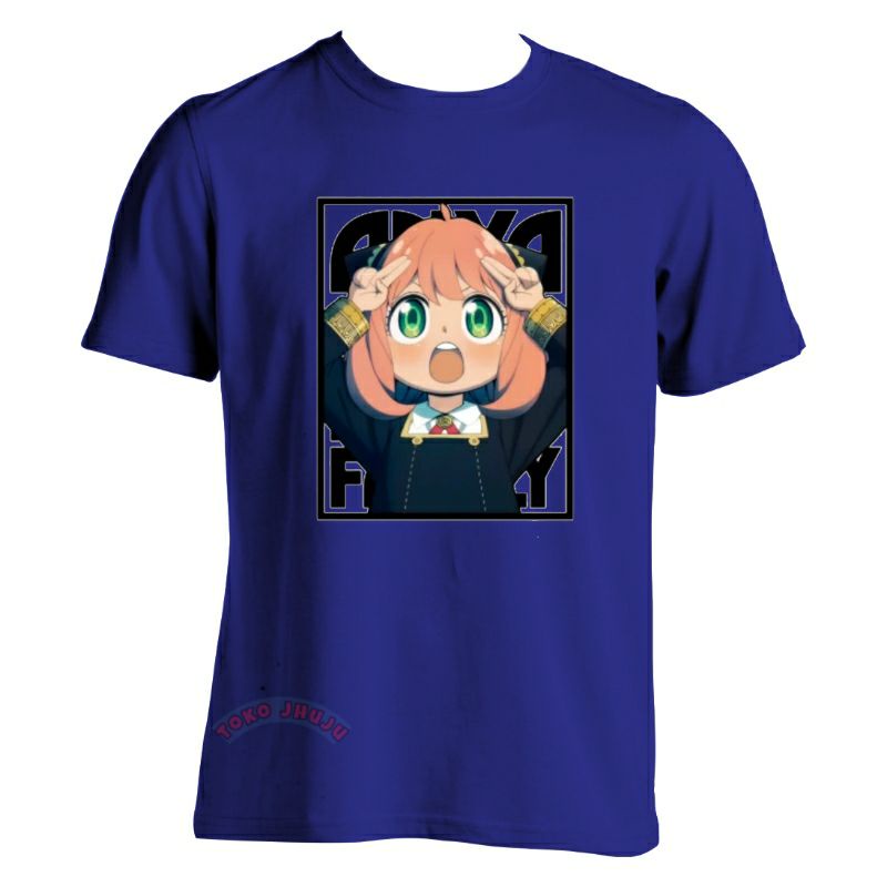 Baju Kaos Anime Spy x Family ANYA FORGER 2 print dtf