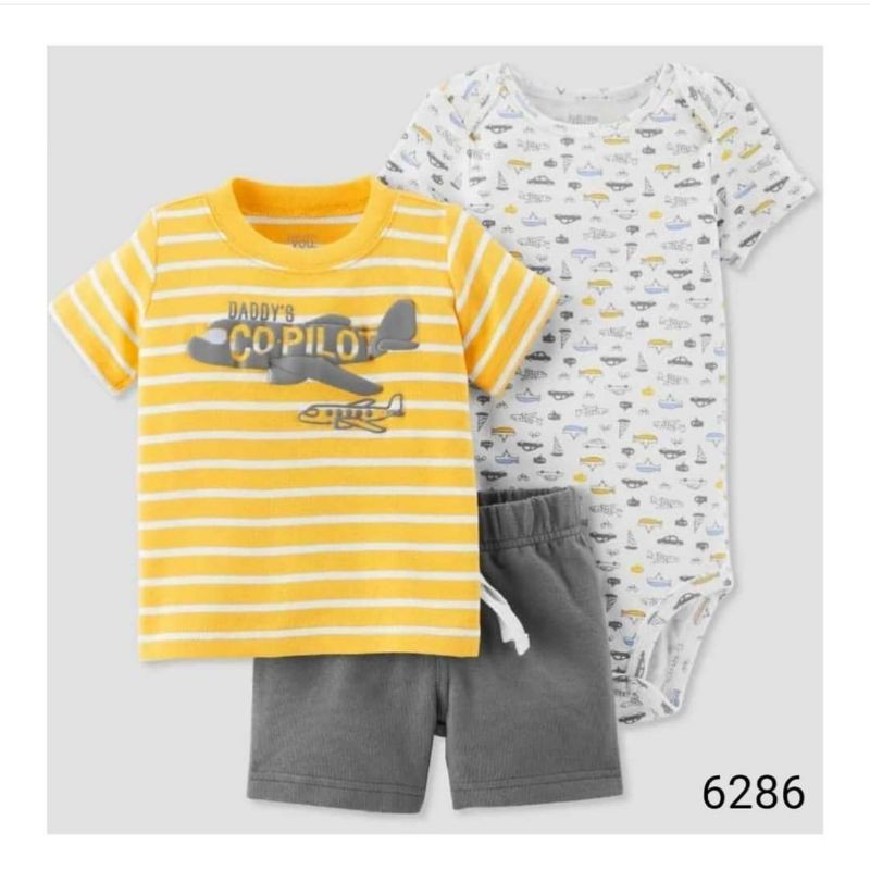 

3in1 co-pilot yellow set 6286
