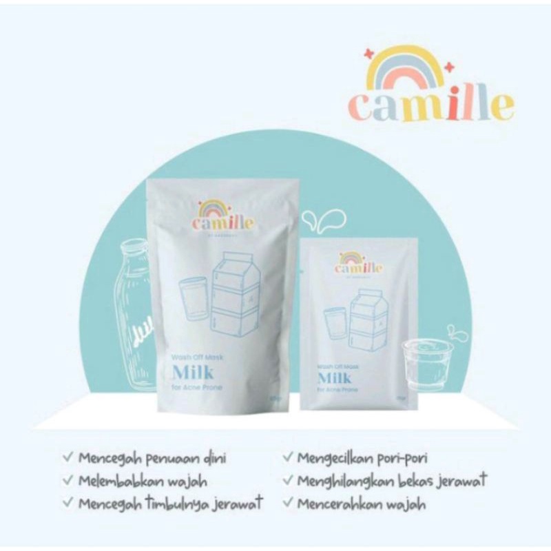 BPOM CAMILLE BEAUTY MASKER WAJAH 25 gr-7