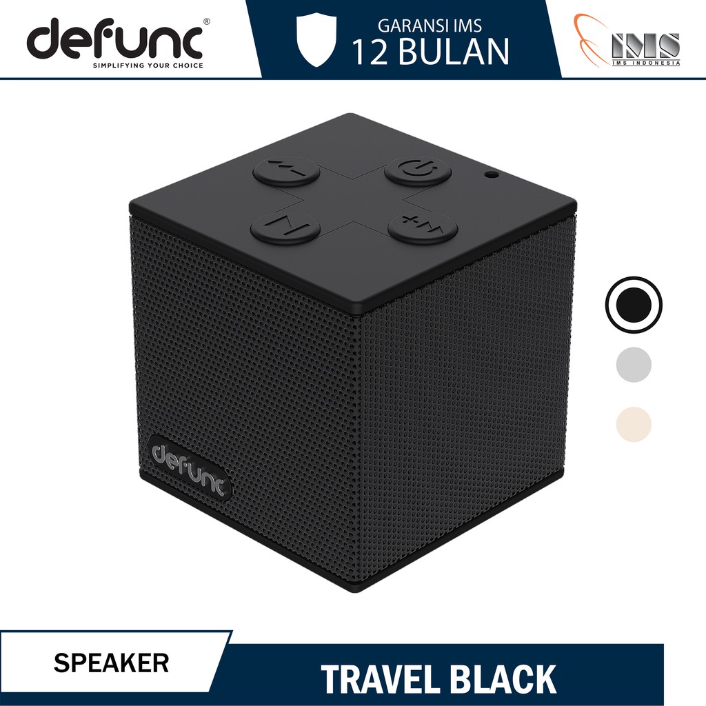 Defunc TRAVEL Bluetooth Speaker - Black