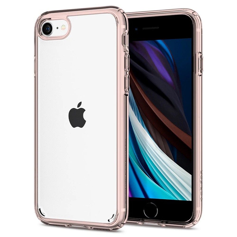

Case iPhone SE 2020 / 8 / 7 Spigen Ultra Hybrid 2 Anti Crack Clear Transparant Casing
