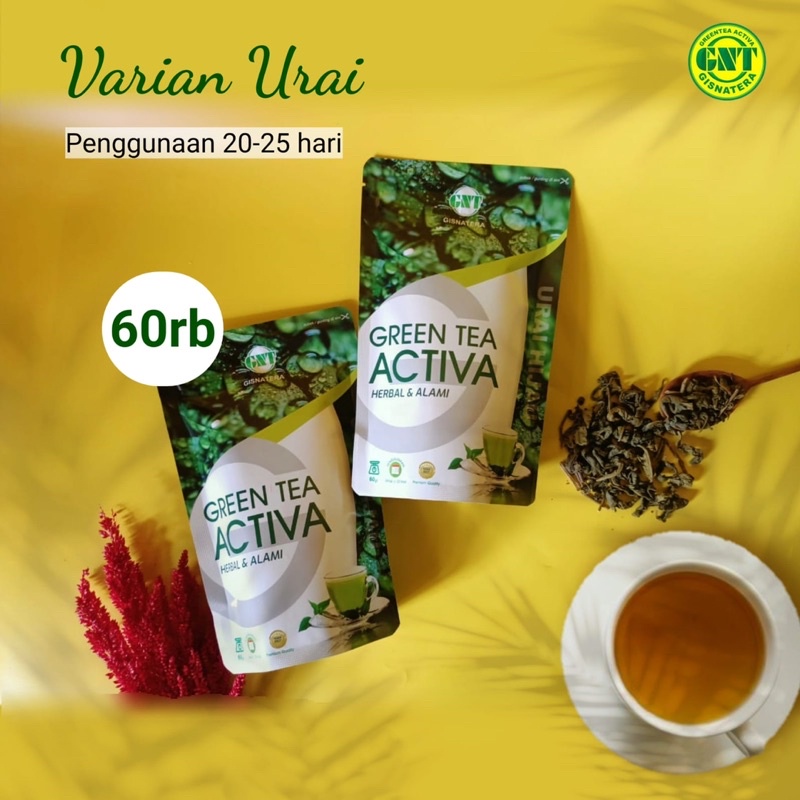 

Green Tea Activa ( Teh Pelangsing Herbal ) Grosir & Ecer