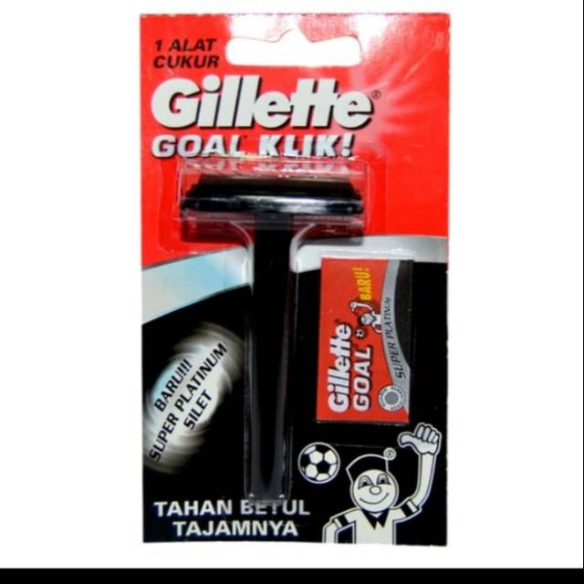 ALAT PISAU CUKUR ( GILLETTE GOAL KLIK MODEL LAMA) SILET MODEL LAMA