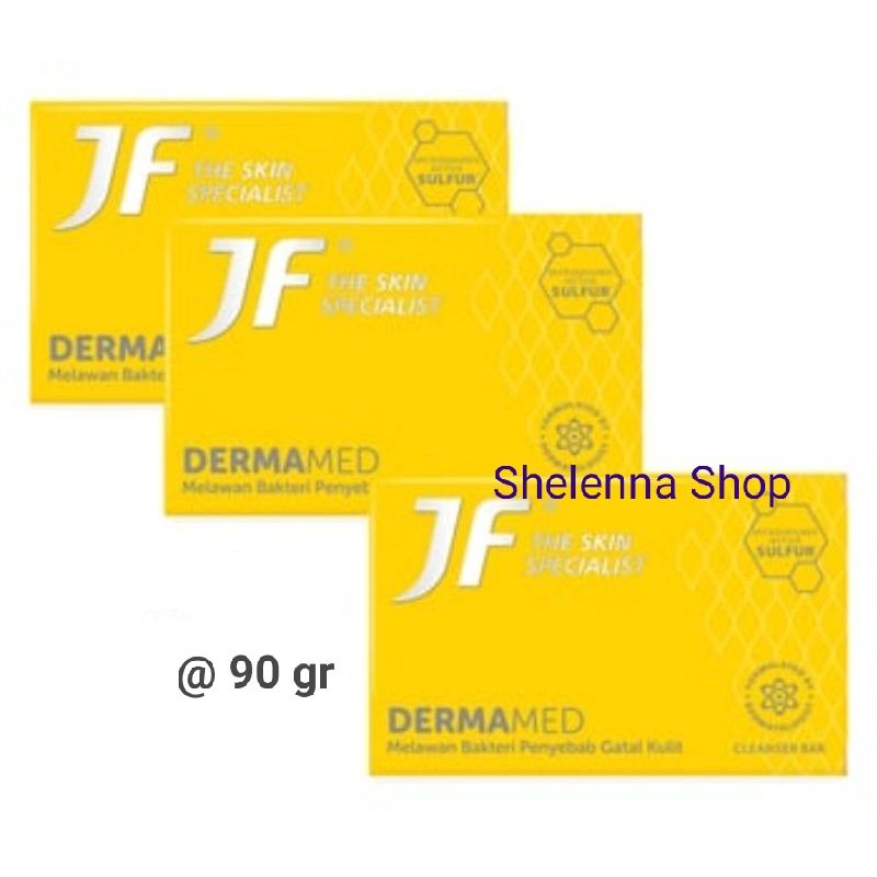 Sabun Surfur JF DERMAMED Anti acne melawan bakteri kulit gatal Facial Foam  70gr