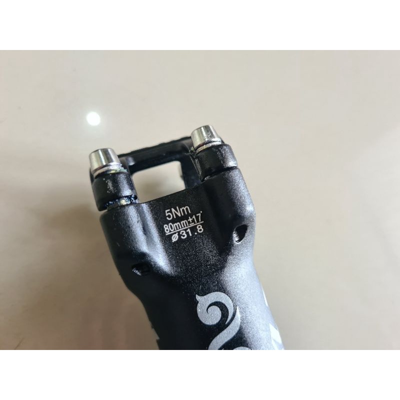 Stem Sepeda XLR8 Taiwan Panjang 8cm 80mm 80 mm Alloy Diameter 31.8 Oversize Alumunium 17 Derajat MTB Roadbike Road bike Mosso