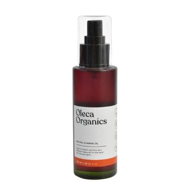 Oleca Organics 30ml / 100ml Natural Slimming Oil - Minyak Pijat Pelangsing 30 ml / 100 ml