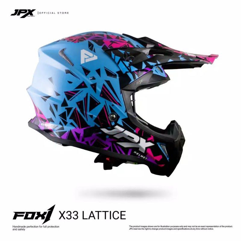 Helm Jpx Trail Fox1 X33 Lattice