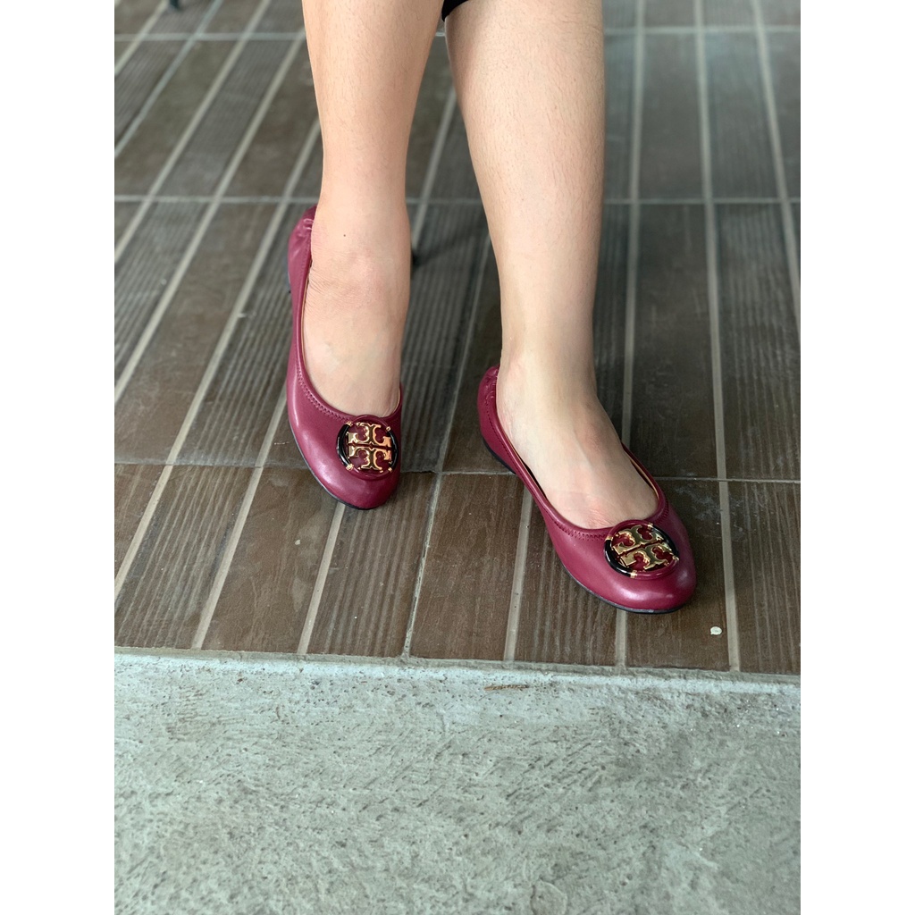 [7.7 Boombastis Sale⚡] - SEPATU WANITA TBS010 TB FLAT SHOES PREMIUM IMPORT