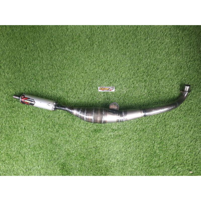 Knalpot FIZR FIZ R FORCE1 Creampie Jogjakarta Original Dot Samping Galvanis Almu Original Racing Jog