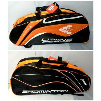 Tas Badminton Raket LiNing 2 sleting ABDJ206 Terbaik
