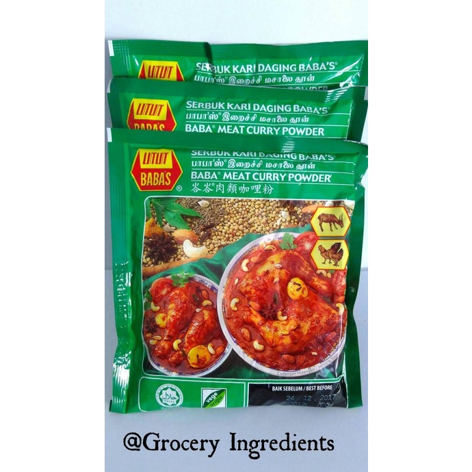 

Baba'S Meat Curry Powder / Baba Curry Powder / Kari Bubuk / Bubuk Kari