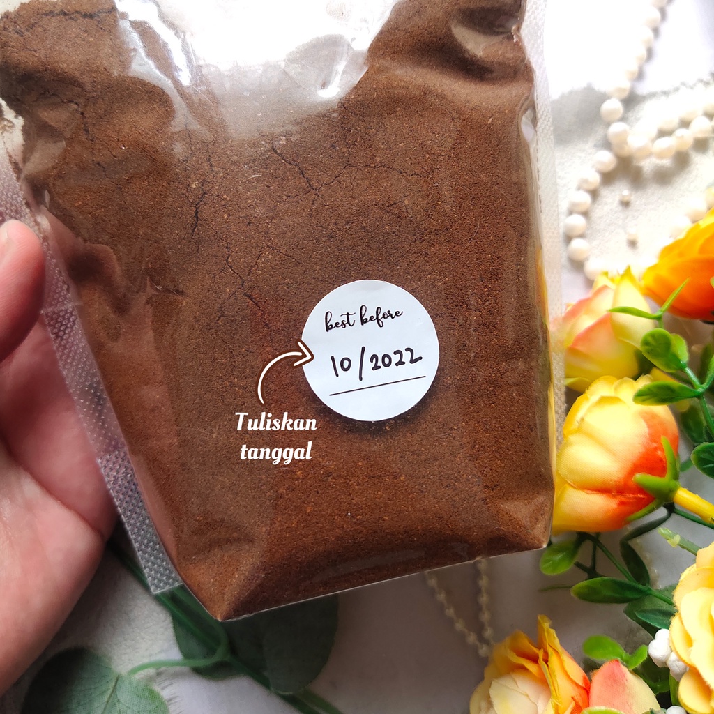 

Sticker Stiker best before / label tanggal penggunaan digunakan - bulat diameter 2,5cm [ READY STOK ] isi 50pcs