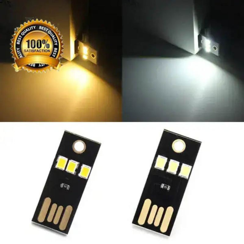 Mini led usb 3 mata led lampu camping lampu malam lampu darurat