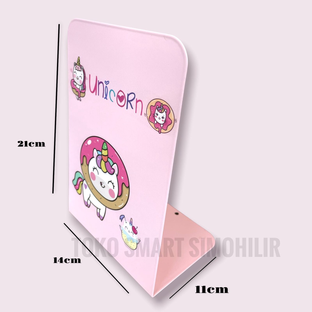 STAND BOOK UNICORN / PENYANGGA BUKU UNICORN 3438