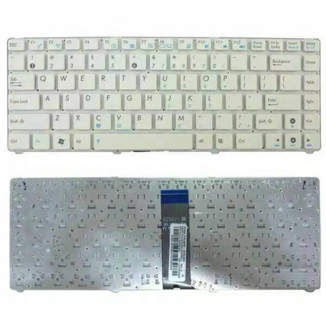 Keyboard Laptop Asus EEPC 1215 1215B 1215N 1215P 1225B 1225C putih