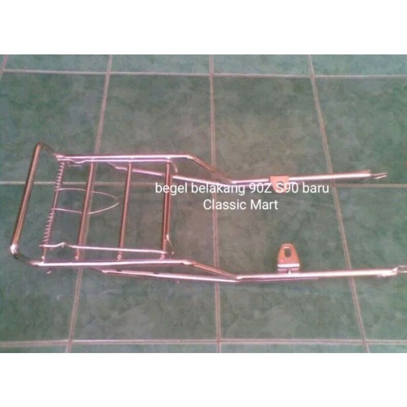 BEGEL BEHEL PEGANGAN JOK BELAKANG HONDA S90Z 90Z S90 BENLY CL90 NOS