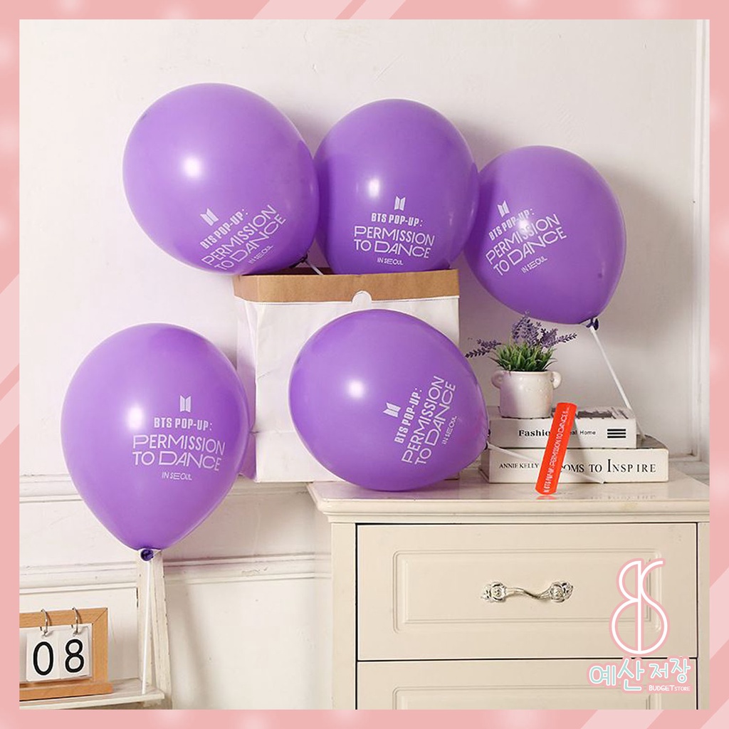 [BS] BISA COD Balloons Balon Gelang Ketuk Bangle PTD BTS Permission To Dance KPOP - KP9120