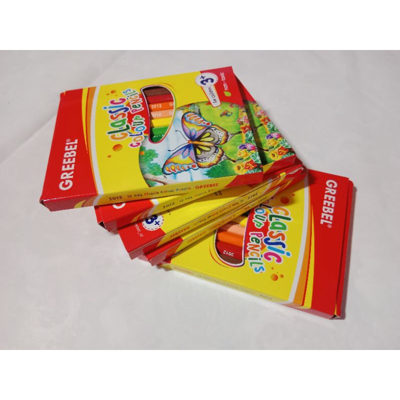 

CAT KAYU/PENSIL WARNA GREEBEL PENDEK ||TERMURAH BEST SELLER