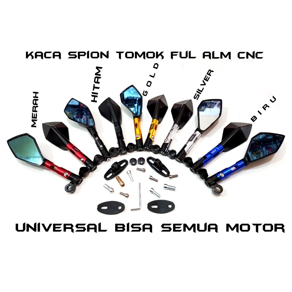 SPION TOMOK NMAX AEROX R15 R25 NINJA CBR FU VARIO MIO TIGER VIXION VERZA FREEGO PCX ADV CRF KLX DLL