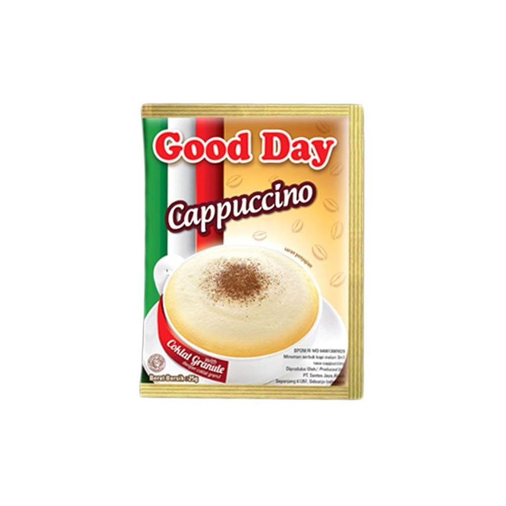 GOOD DAY CAPPUCINO 10X25/PAK (12)