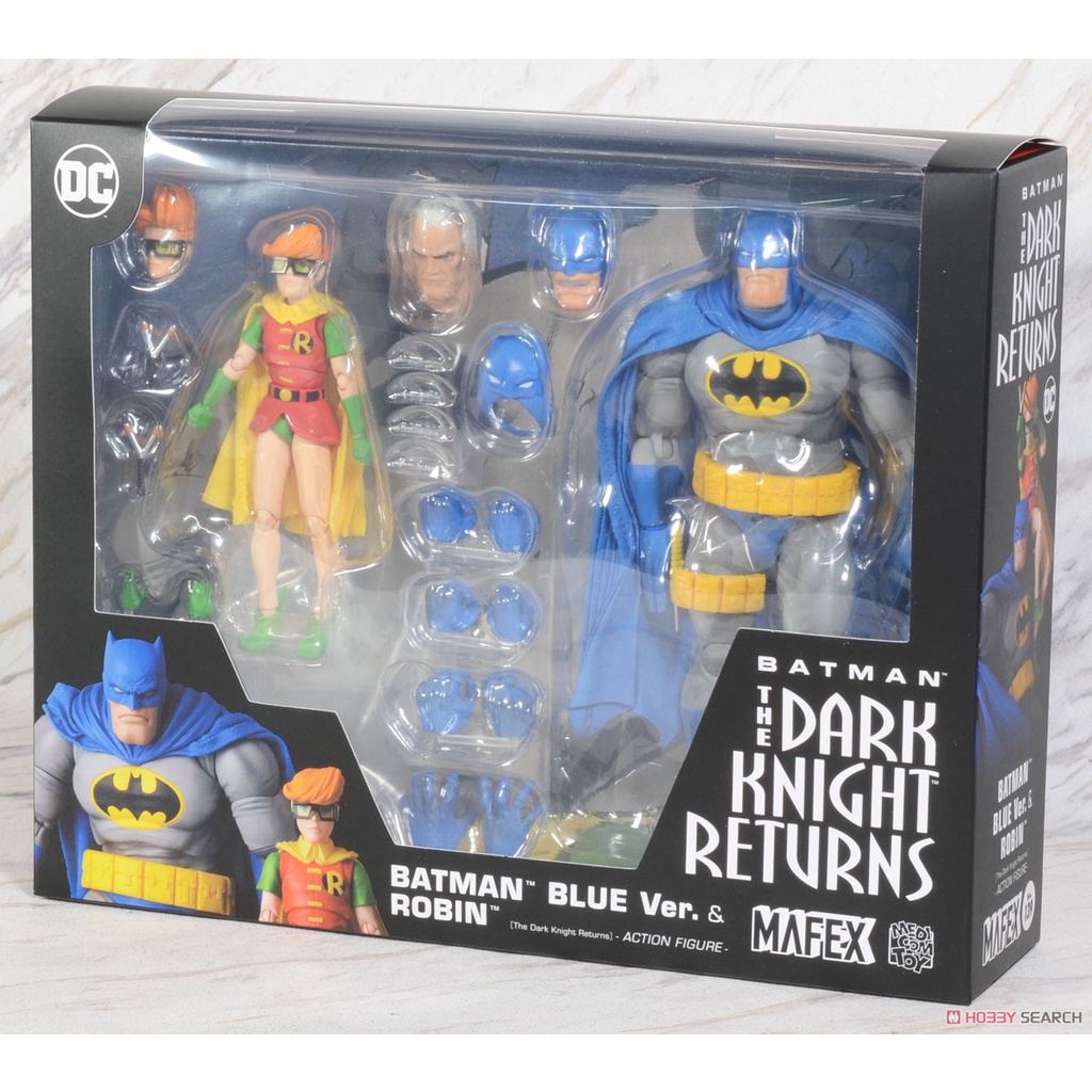 Jual Mafex No.139 Batman Blue Ver. & Robin (The Dark Knight Returns ...