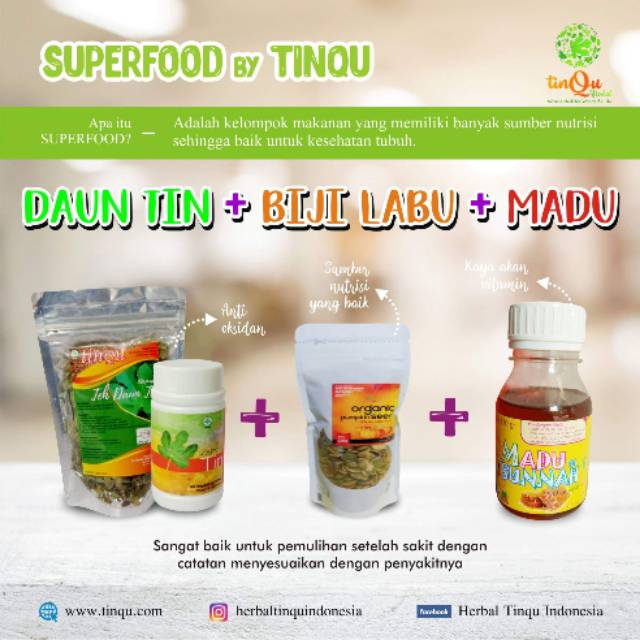 

Superfood TinQu paket hemat