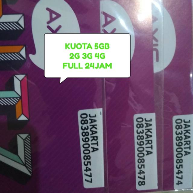 PERDANA KUOTA AXIS 5GB