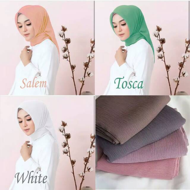 Hijab niqab standard *bisa pilih warna*