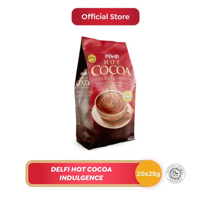 

BAYAR DITEMPAT Delfi Hot Cocoa Indulgence 20X25 g/MINUMAN COLLAGEN/MINUMAN YOYIC/MINUMAN DIET/MINUMAN PEMUTIH BADAN/MINUMAN KOREA/MINUMAN KEMASAN/MINUMAN KALENG/MINUMAN KOTAK/MINUMAN SEHAT HERBAL/MINUMAN SEHAT UNTUK TUBUH/MINUMAN SEHAT ORGANIC/MINUMAN