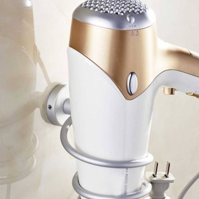 Rak Holder Hair Dryer Aluminium