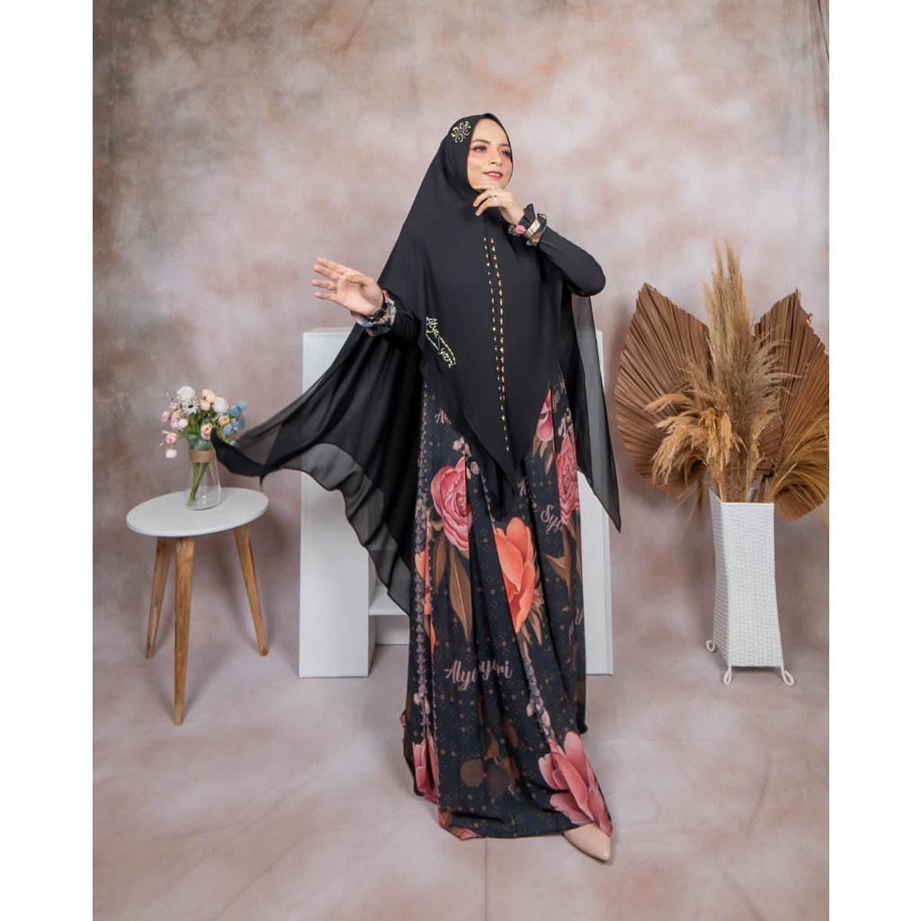 Almahira Series by Alya syari official ORI Hijab Gamis Syar'i Original Kekinian Terlaris Termurah Bestseller Best seller