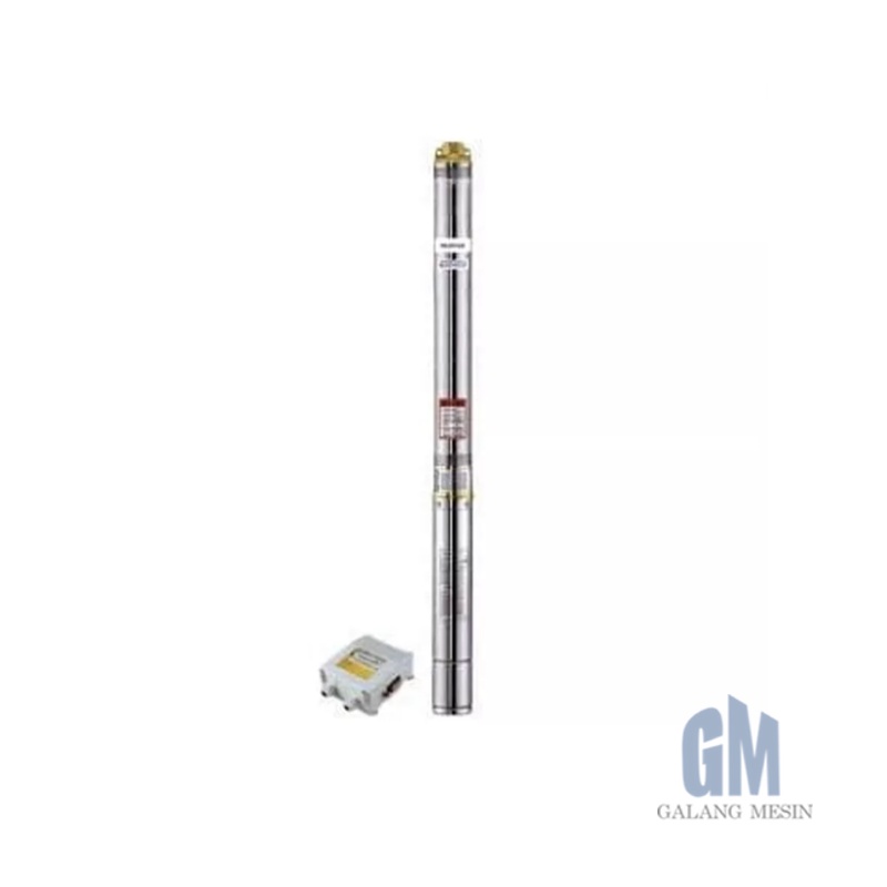 Pompa Air Satelit Celup Submersible Pump Firman 4" inch 1/2 hp Stainless + Control Box 0.5 hp