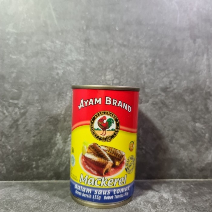 

Gg1Hh Ayam Brand Mackerel Saus Tomat 155G s1Gkk
