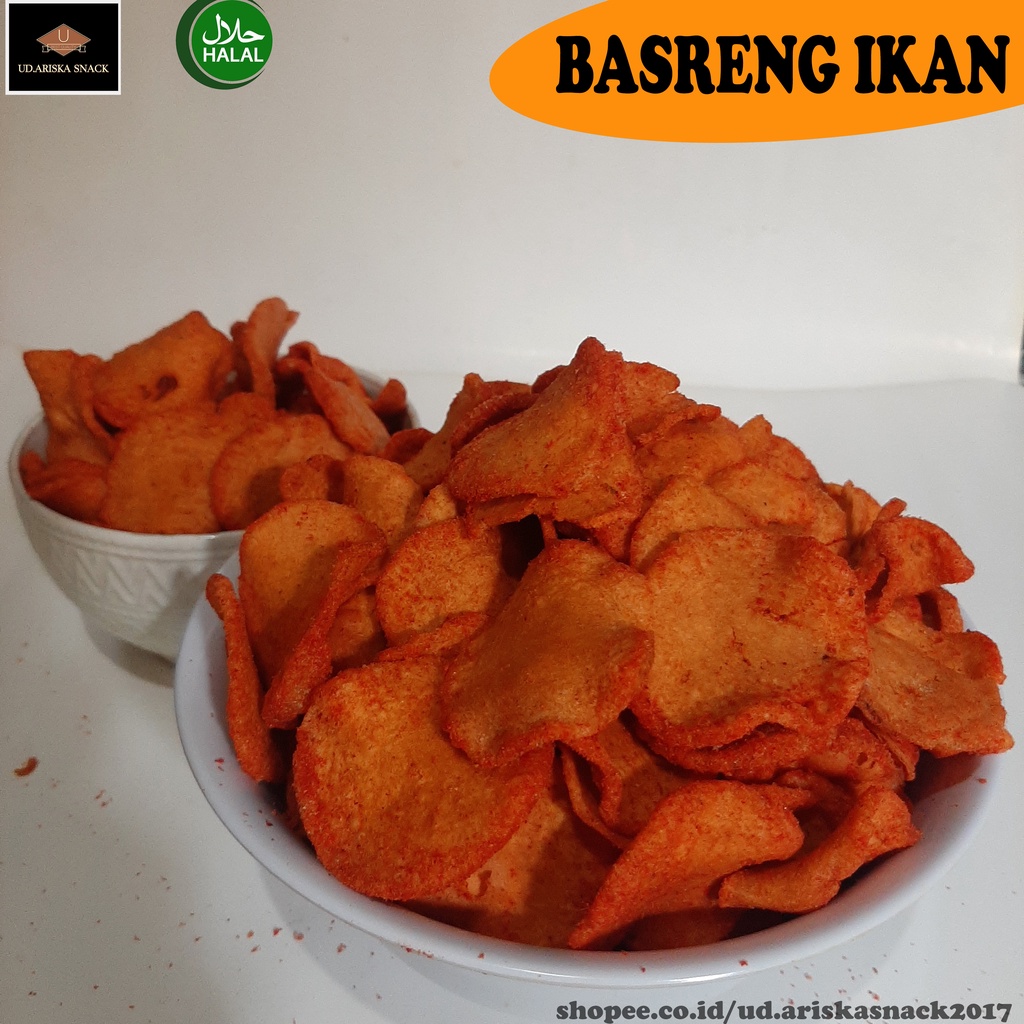 

Basreng Ikan Bulat 225g Baso Goreng Super Premium