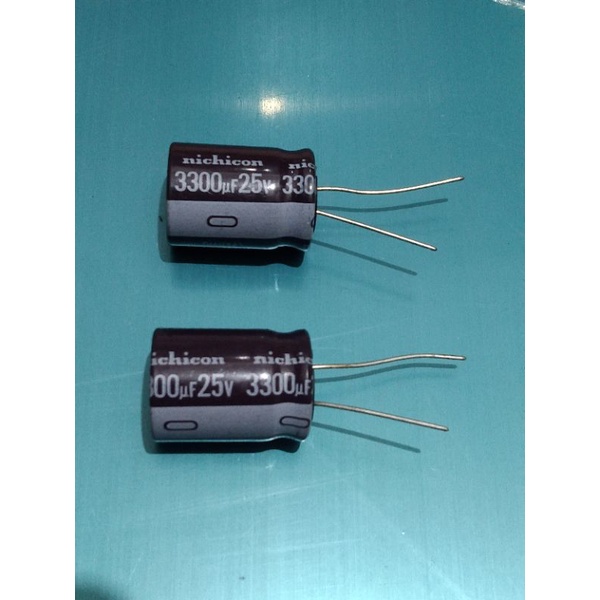 Elco 3300uf 25v nichicon