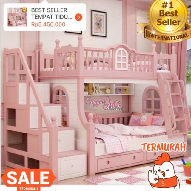 BEST SELLER TEMPAT TIDUR TINGKAT TEMPAT TIDUR ANAK TINGKAT TEMPAT TIDUR TINGKAT MURAH KAYU DEWASA