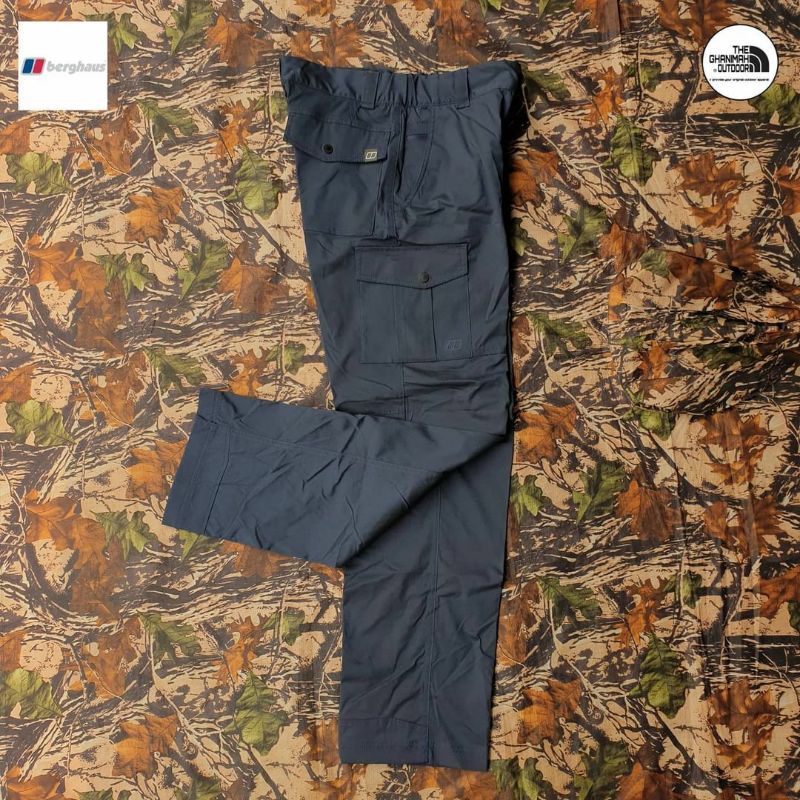 celana berghaus navigator zip off navy original