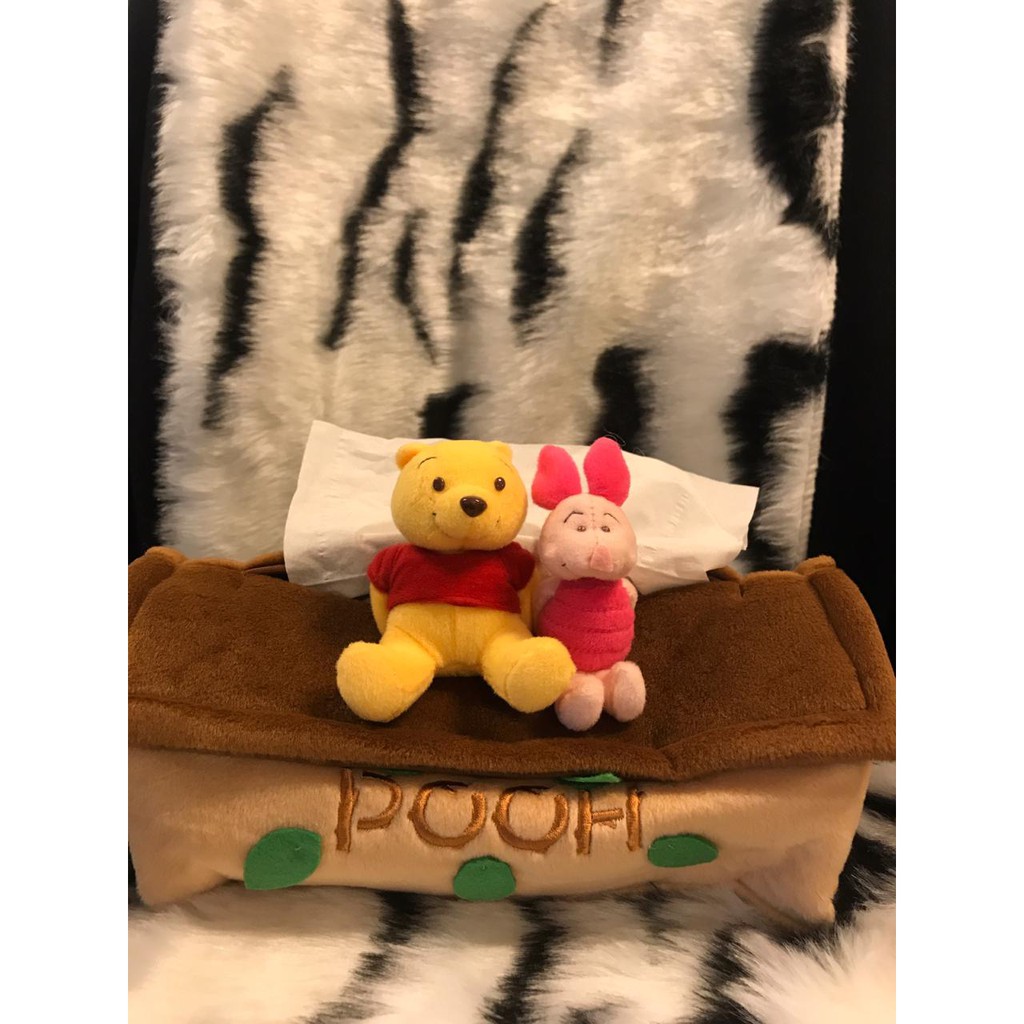 Winnie The Pooh Tempat Tissue / Sarung Tissu / Tissue Dispenser Kartun Disney Original Import