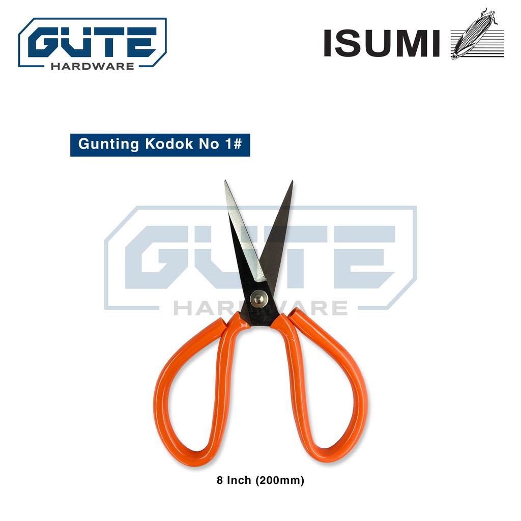 Gunting Kodok 8 Inch / Gunting Kain “ISUMI” Serbaguna Tailor Scissor