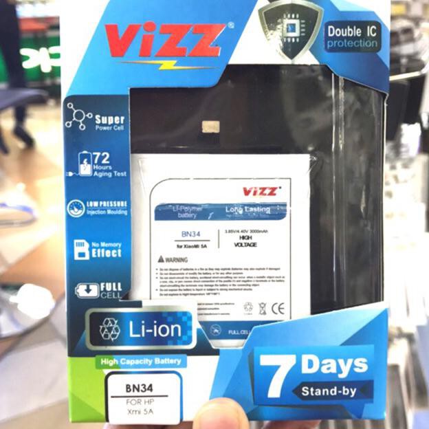 Baterai VIZZ Xiaomi Redmi 5A BN34