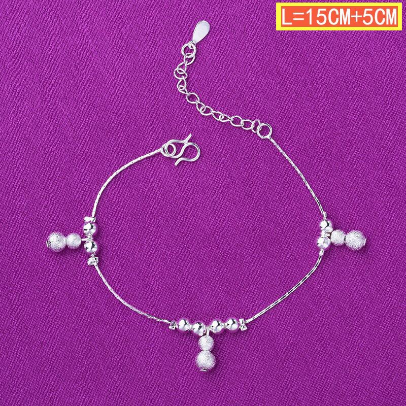 50 gaya 925 gelang perak asli, aksesoris perhiasan fashion Jepang dan Korea-42