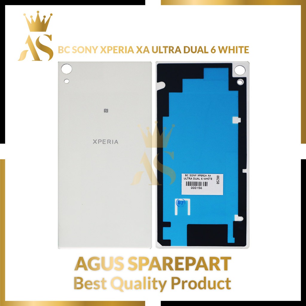 BACKDOOR / BACKCOVER / TUTUP BELAKANG SONY XPERIA XA ULTRA DUAL 6 WHITE