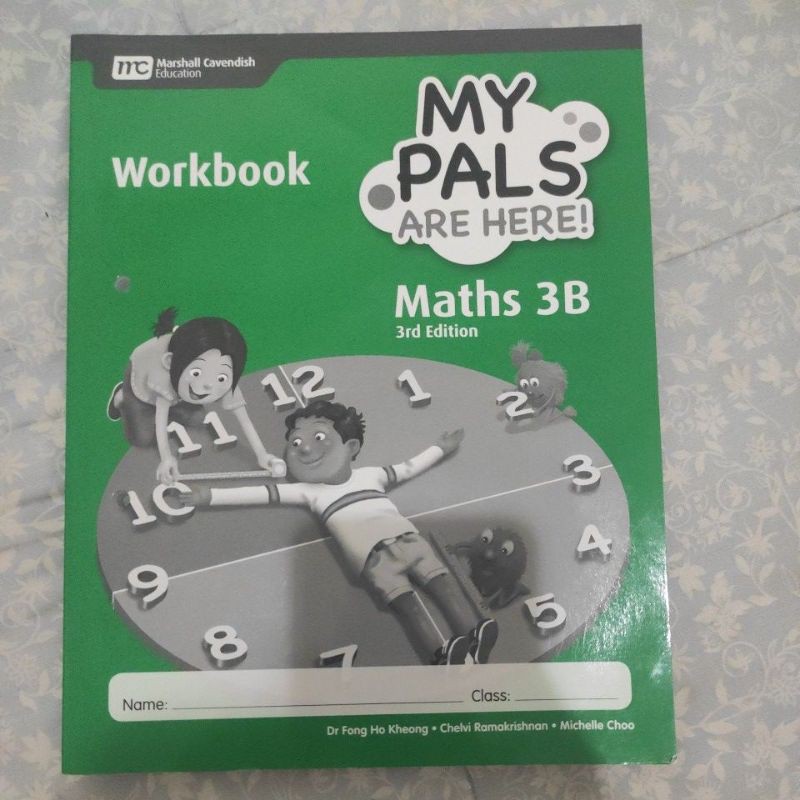 Math 3B My pals workbook new