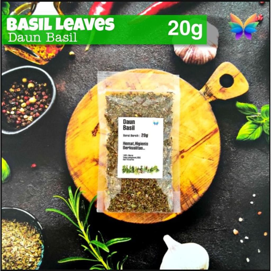 

Bumbu Rempah DAUN BASIL / Basil Leaves ✓PREMIUM #WarnaWarniRempah