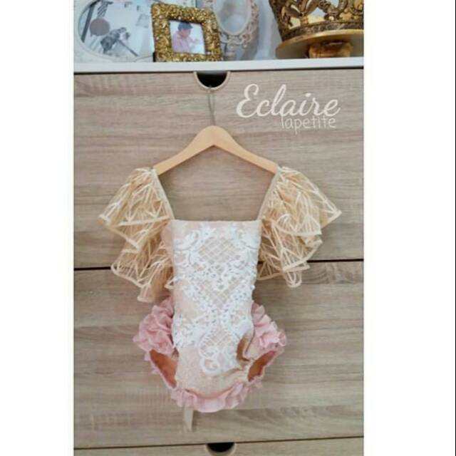 HAZELNUT BAROQUE DRESS