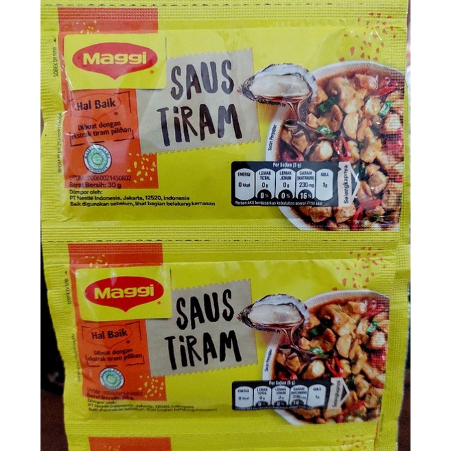 Maggi Saus Tiram 30gr x 10 pcs