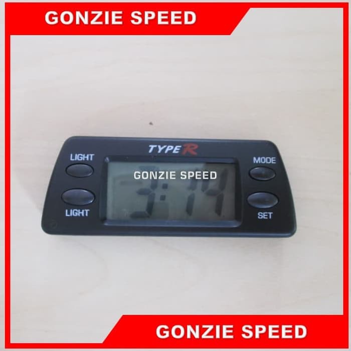 Jam Digital Led Biru Mobil/Bus/Truk/Ruangan