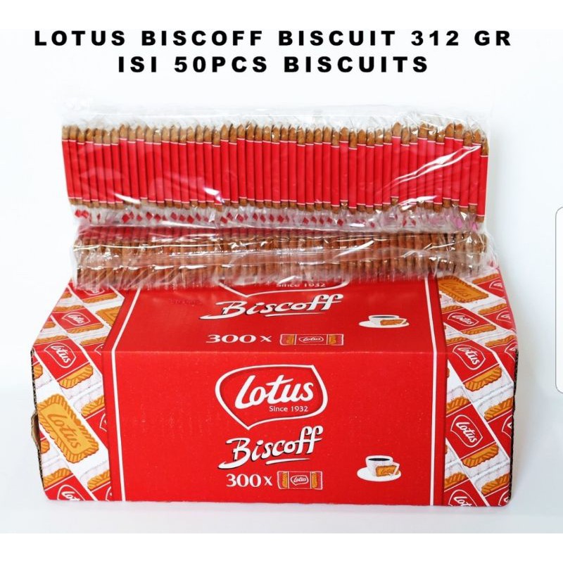 

Lotus Biscoff Caramelized 50 pcs 312gr PROMO