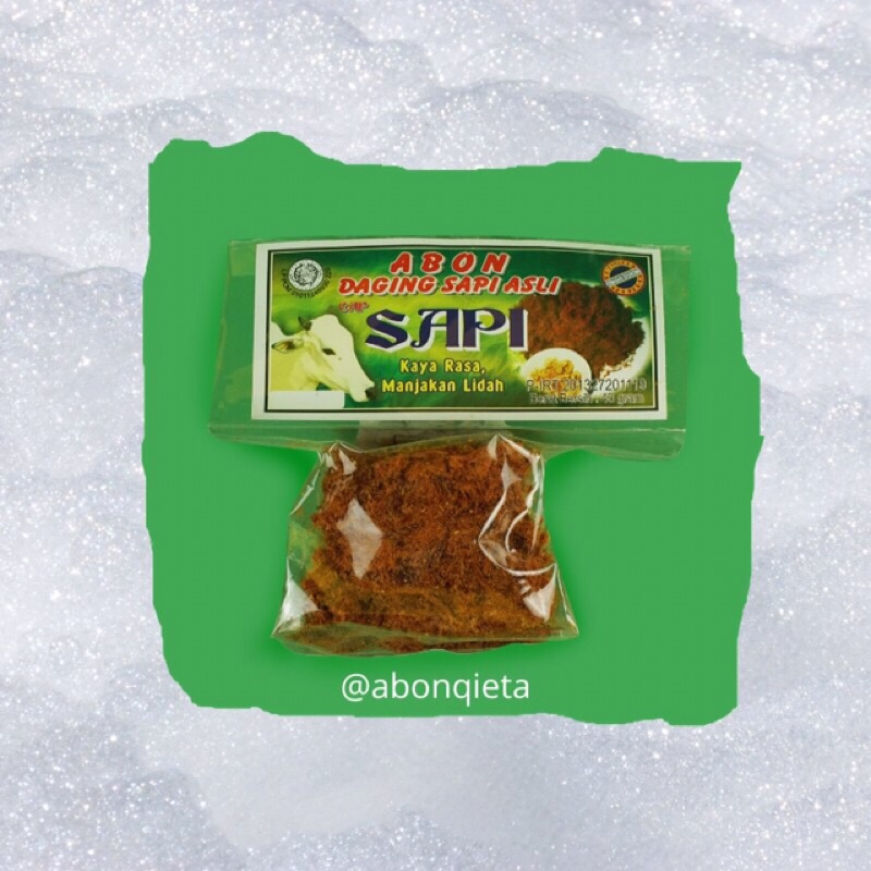 

Abon Qieta Sapi & Ayam 45gram