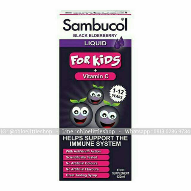 Sambucol Kids UK version 120ml